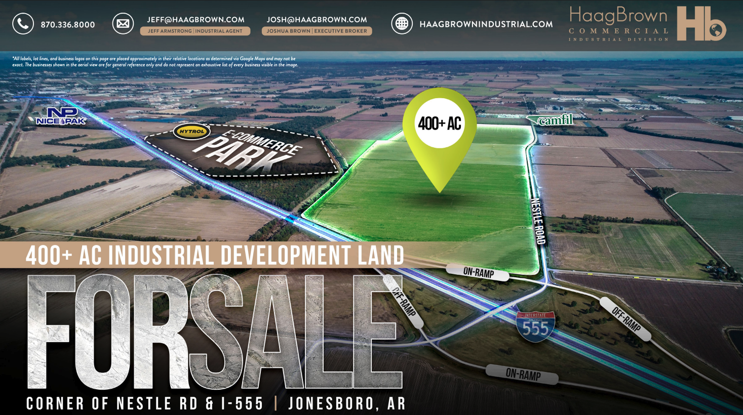Corner of Nestle Rd and I-555, Bay, AR à vendre Photo de l’immeuble– Image 1 sur 9