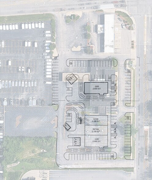 990 N York St, Elmhurst, IL à louer - Plan de site – Image 2 sur 3