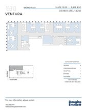 15910 Ventura Blvd, Encino, CA à louer Plan d’étage– Image 1 sur 1