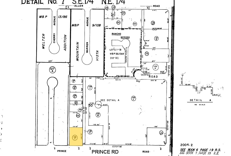 1637-1643 E Prince Rd, Tucson, AZ à louer - Plan cadastral – Image 3 sur 12