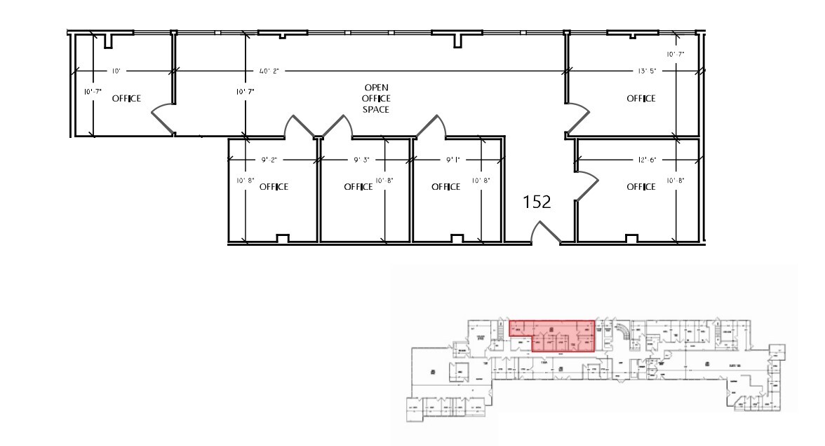 1682 Novato Blvd, Novato, CA à louer Plan d’étage– Image 1 sur 1
