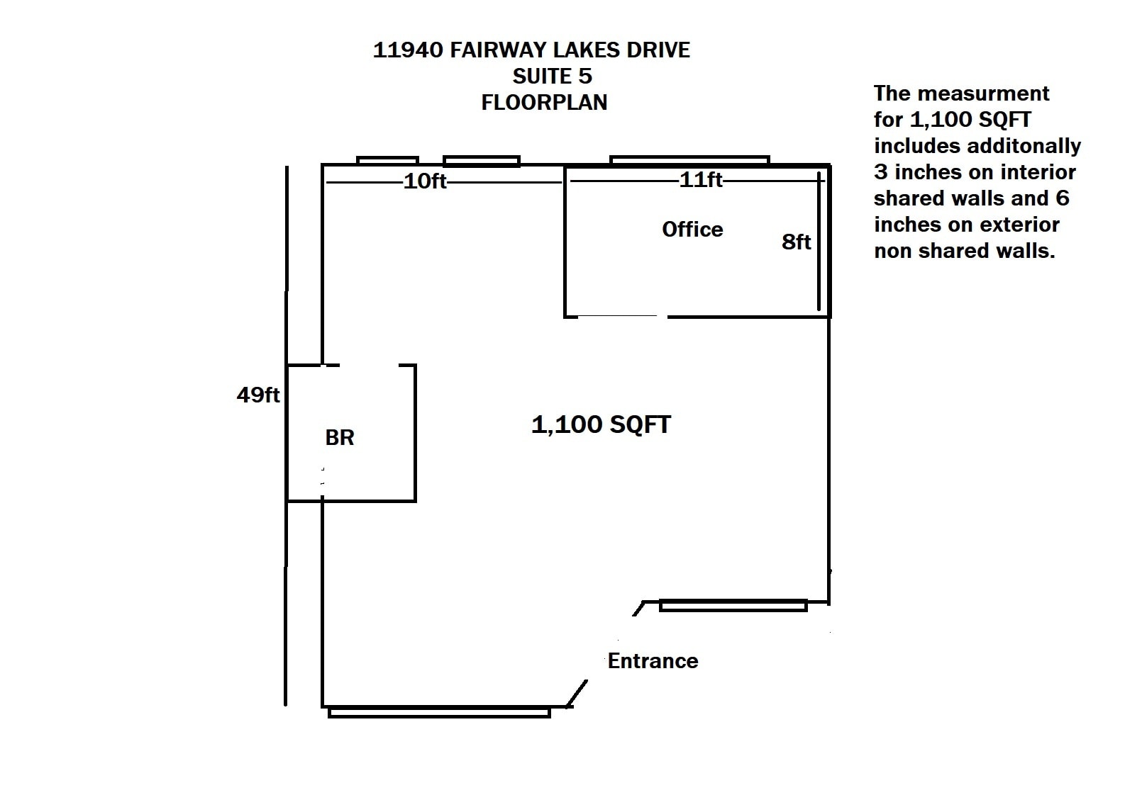 11940 Fairway Lakes Dr, Fort Myers, FL à louer Plan d’étage– Image 1 sur 1