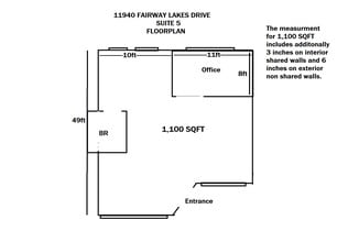 11940 Fairway Lakes Dr, Fort Myers, FL à louer Plan d’étage– Image 1 sur 1