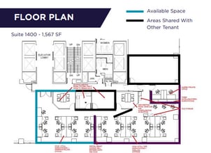 180 Dundas St W, Toronto, ON à louer Plan d’étage– Image 1 sur 1