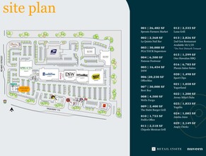 79024-79234 Highway 111, La Quinta, CA à louer Plan de site– Image 1 sur 1