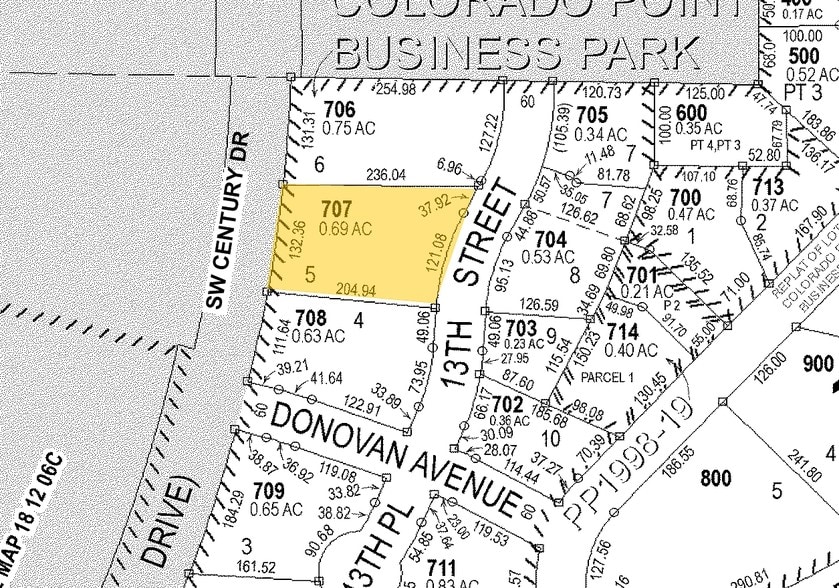 547 SW 13th St, Bend, OR à louer - Plan cadastral – Image 3 sur 3
