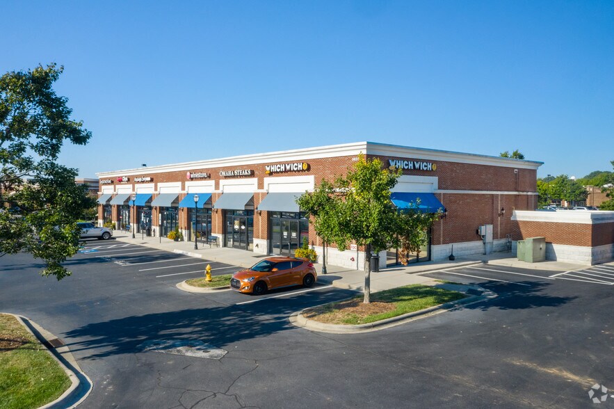 9839-9911 Rea Rd, Charlotte, NC à louer - Photo de l’immeuble – Image 2 sur 7