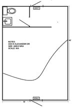 2215-2321 N Alexander Dr, Baytown, TX à vendre Plan d’étage– Image 1 sur 1