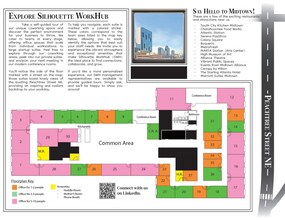 1447 Peachtree St NE, Atlanta, GA à louer Plan d’étage– Image 2 sur 7