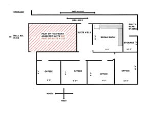 8344 Hall Rd, Utica, MI à louer Plan d’étage– Image 1 sur 1