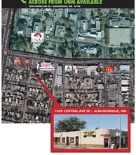 1820 Central Ave SE, Albuquerque, NM - Vue aérienne  vue de carte