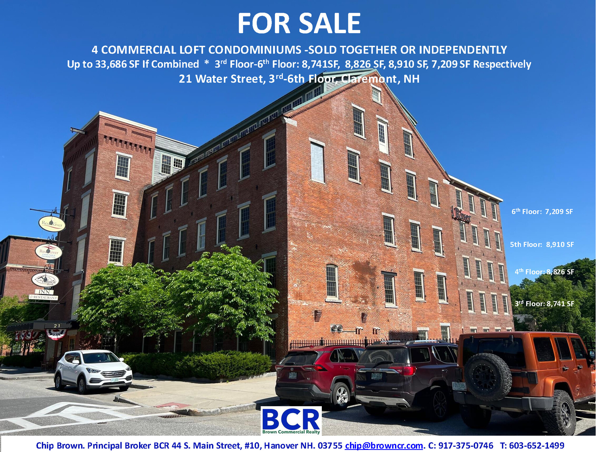 21 Water St, Claremont, NH à vendre Photo de l’immeuble– Image 1 sur 6