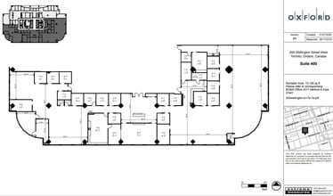200 Wellington St W, Toronto, ON à louer Plan d’étage– Image 1 sur 1