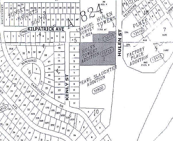 3880 Hulen St, Fort Worth, TX à louer - Plan cadastral – Image 2 sur 16