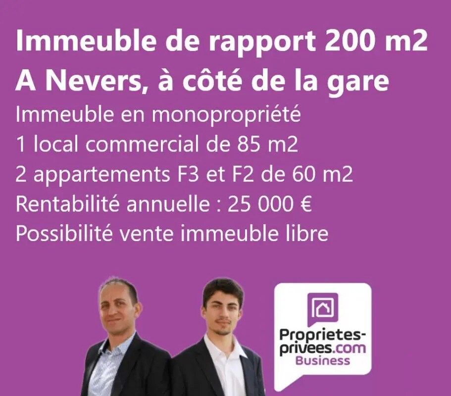 Local d'activités dans Nevers à vendre Photo de l’immeuble– Image 1 sur 5
