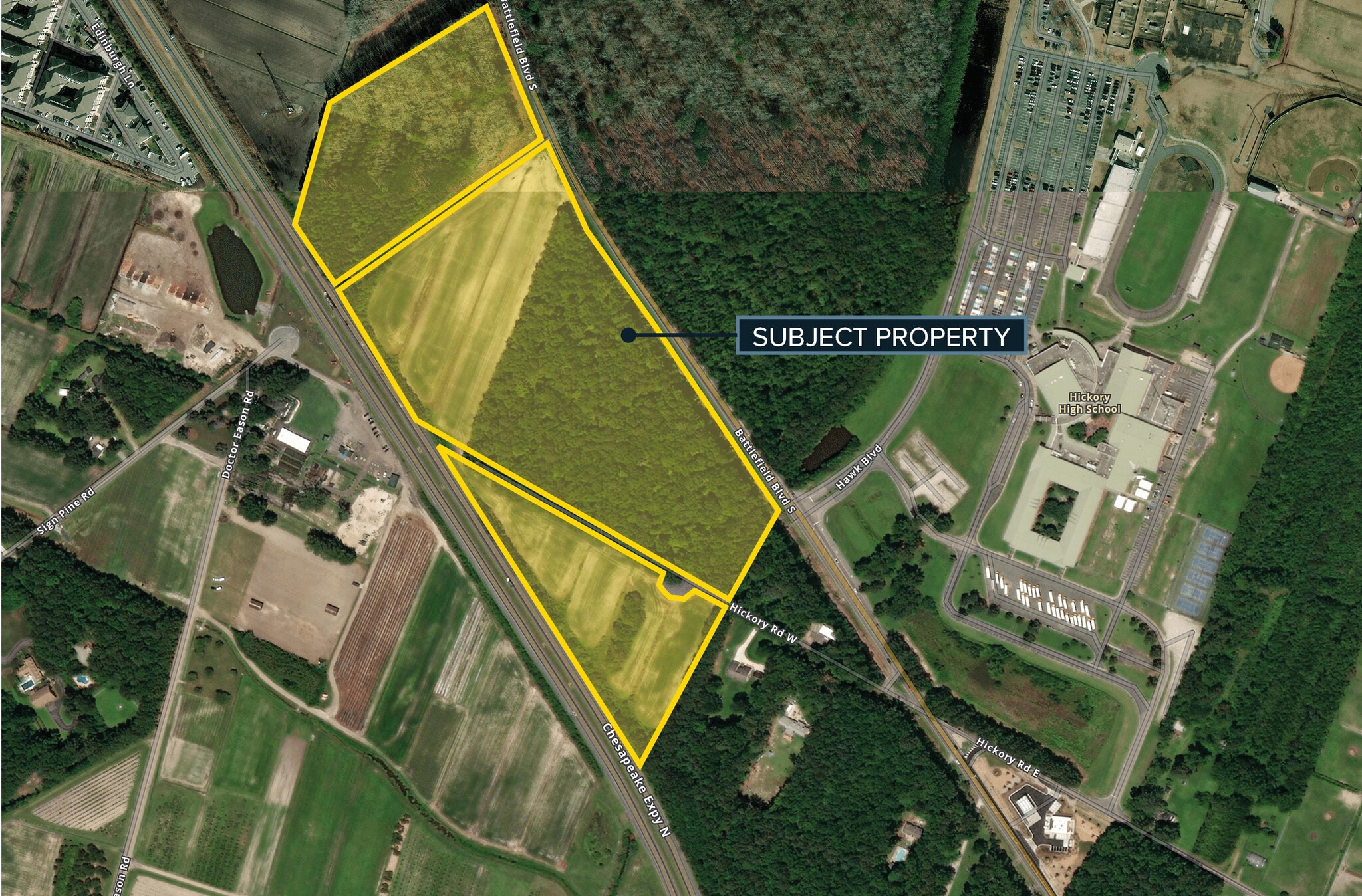 Battlefield, Chesapeake, VA à vendre Aérien– Image 1 sur 2