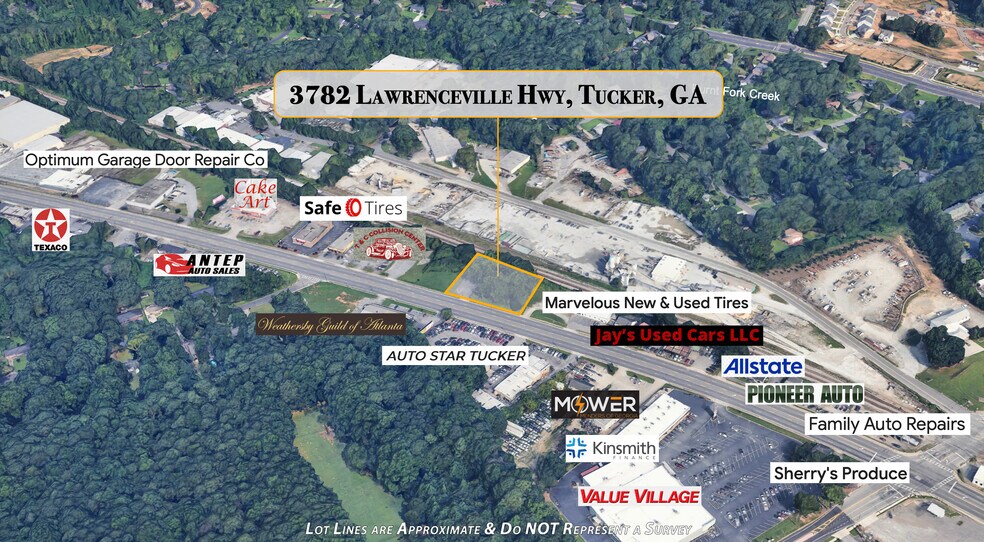 3782 Lawrenceville Hwy, Tucker, GA à vendre - Photo de l’immeuble – Image 2 sur 8