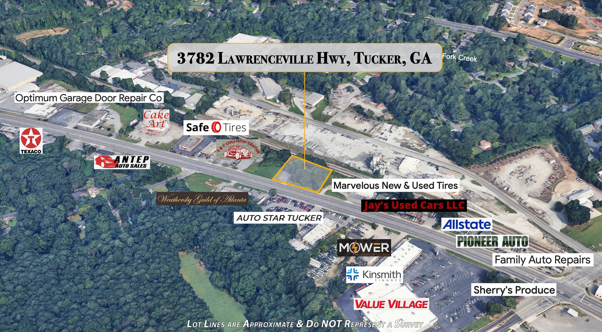 3782 Lawrenceville Hwy, Tucker, GA à vendre Photo principale– Image 1 sur 9