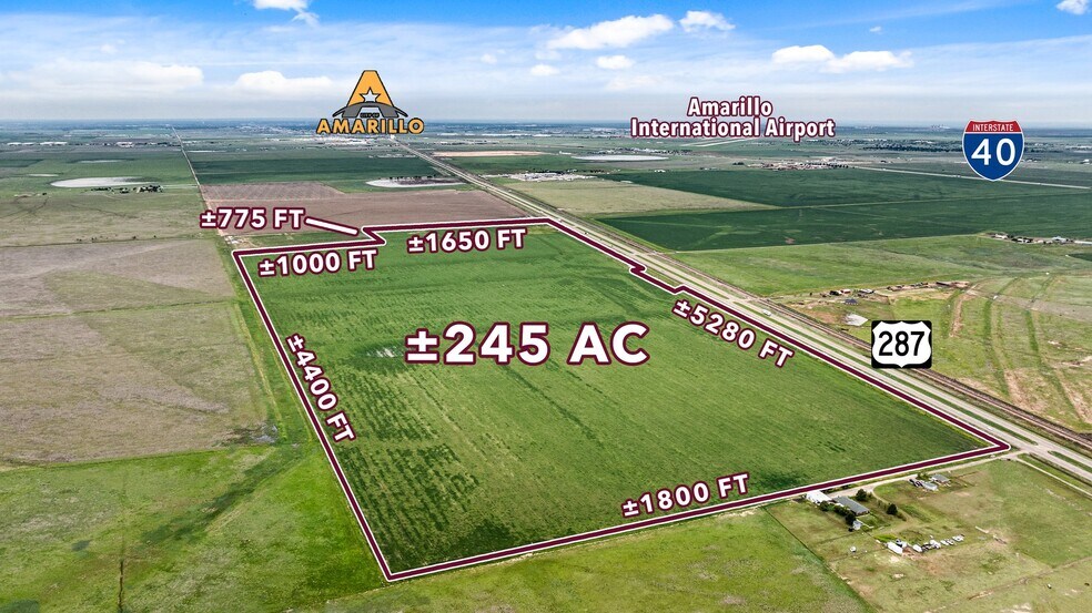 17400 HIGHWAY 287, Amarillo, TX à vendre - Photo de l’immeuble – Image 1 sur 5
