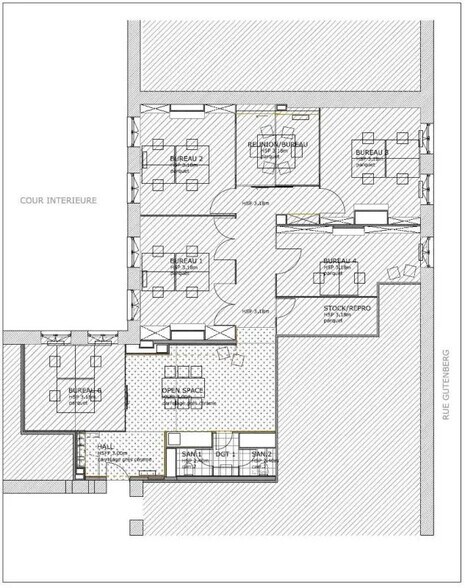67 Cours De La Liberté, Lyon à louer - Plan d’étage – Image 3 sur 3