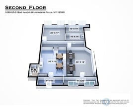 1299 Route 9, Wappingers Falls, NY à louer Plan d’étage– Image 2 sur 15