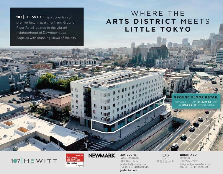 107 S Hewitt St, Los Angeles, CA à louer - Photo de l’immeuble – Image 3 sur 26