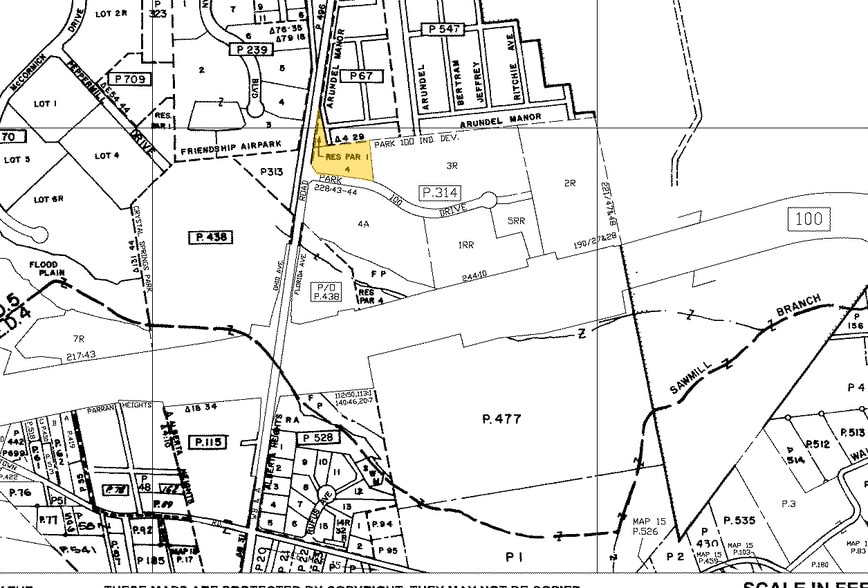 1901 Park 100 Dr, Glen Burnie, MD à louer - Plan cadastral – Image 2 sur 5