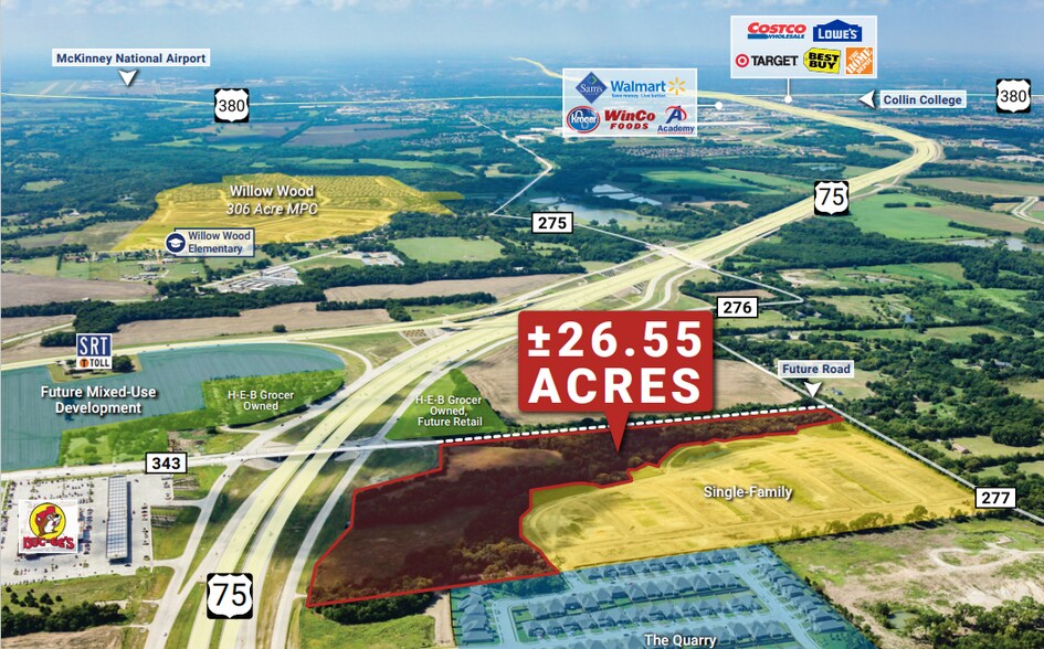 US-75 and Buc-ee's blvd, Melissa, TX à vendre - Photo de l’immeuble – Image 2 sur 2