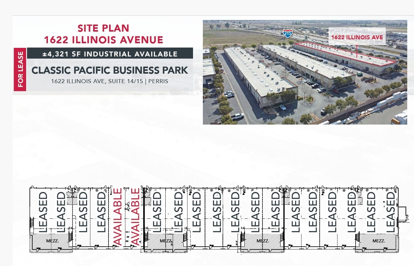 1654 Illinois Ave, Perris, CA à louer Plan d’étage– Image 1 sur 1