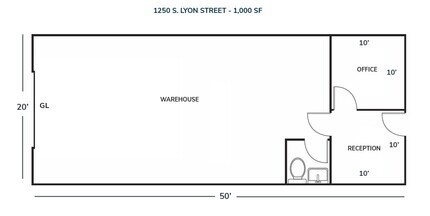 1233-1255 S Wright St, Santa Ana, CA à louer Plan d’étage– Image 1 sur 1