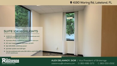 4190 Waring Rd, Lakeland, FL à louer - Vidéo sur l’annonce professionnelle 