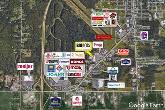 3396 I 75 Business Spur, Sault Sainte Marie, MI - VUE AÉRIENNE  vue de carte