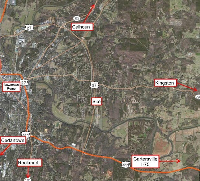 0 Veterans Memorial Hwy, Rome, GA à vendre - Autre – Image 2 sur 3
