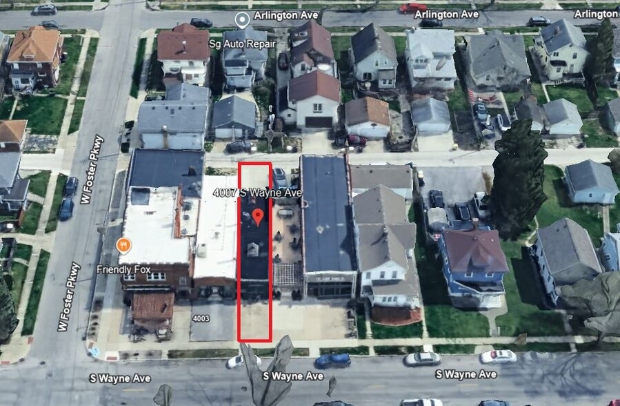 4007-4009 S Wayne Ave, Fort Wayne, IN à vendre - Aérien – Image 3 sur 8
