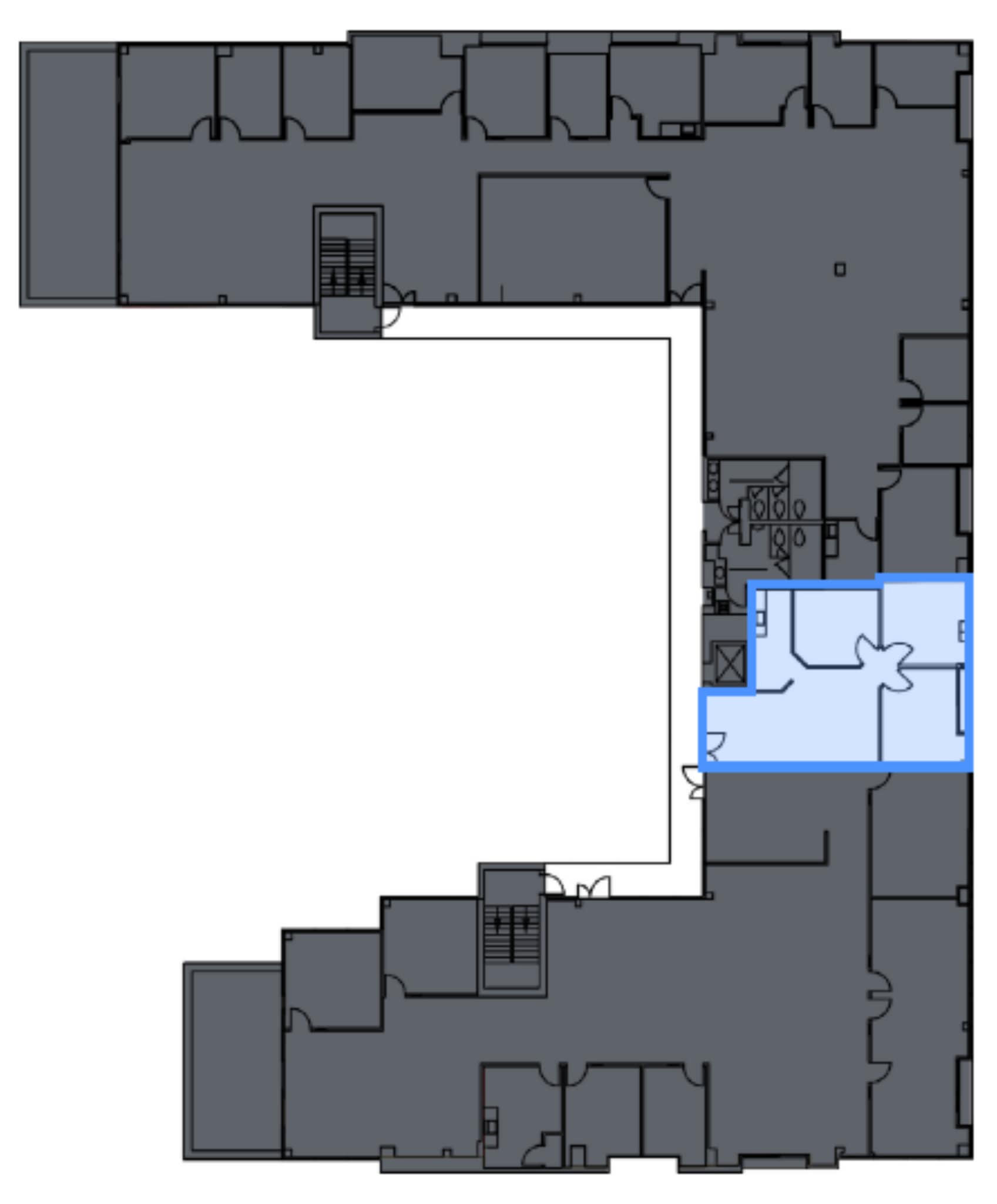 6160 Cornerstone Ct E, San Diego, CA à louer Plan d’étage– Image 1 sur 1