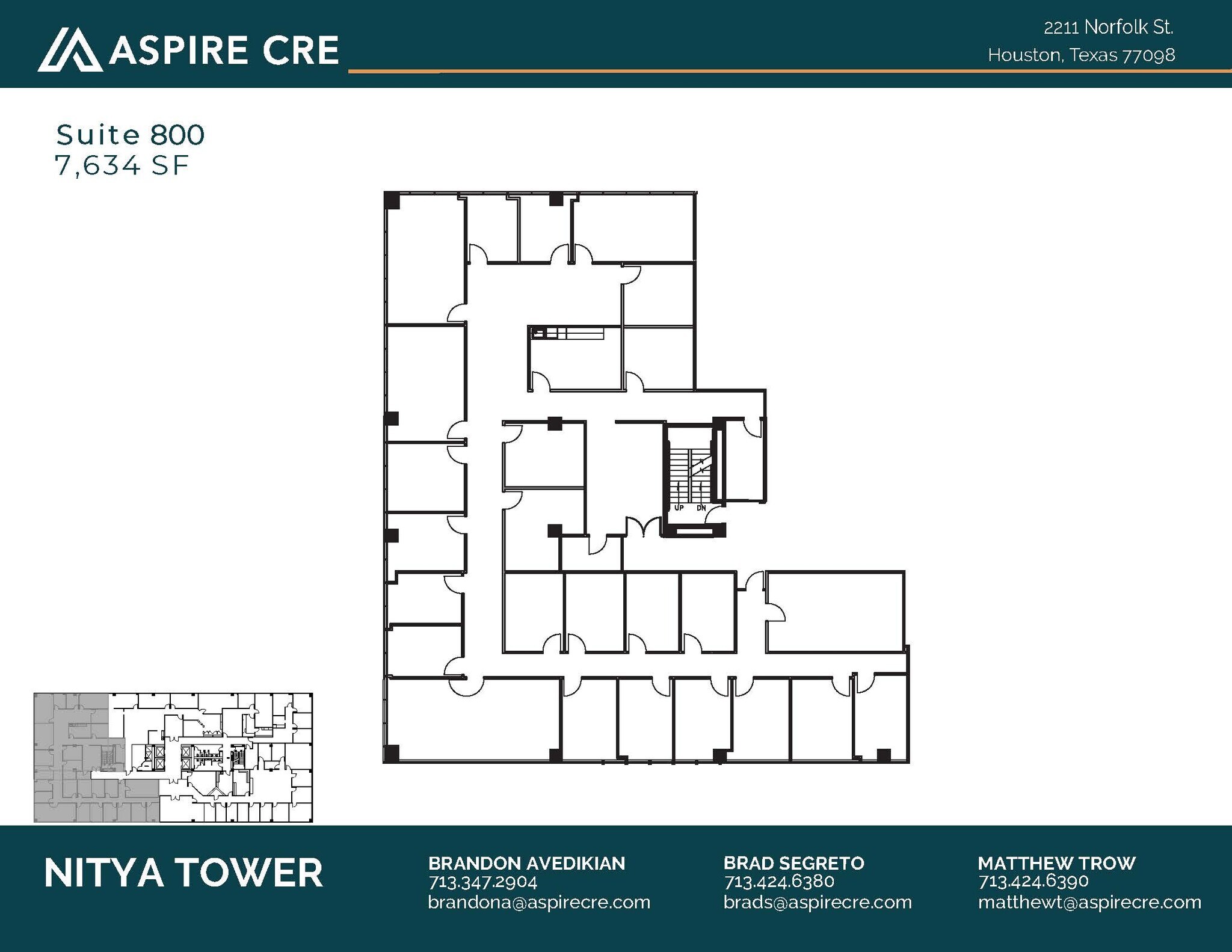 2211 Norfolk St, Houston, TX à louer Photo intérieure– Image 1 sur 1