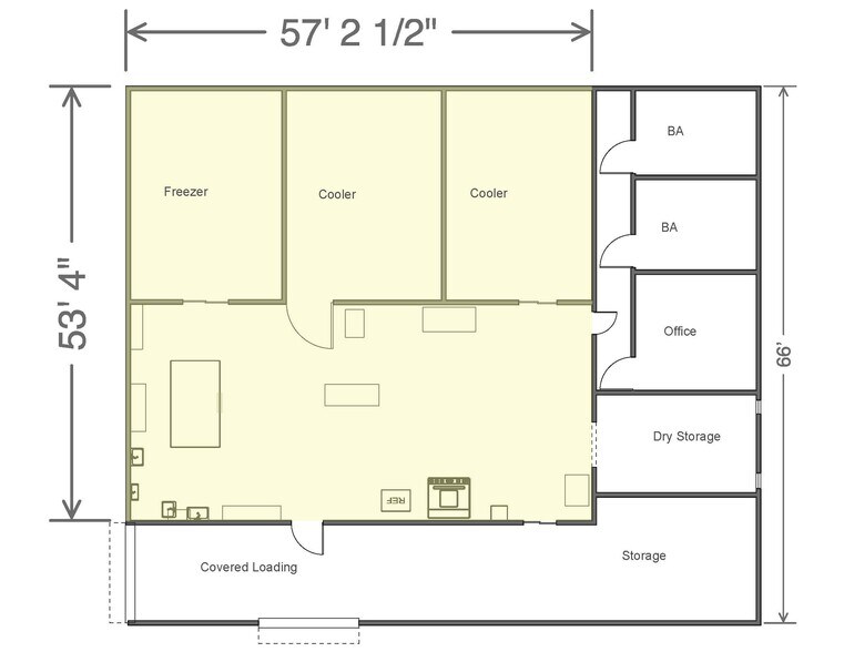 12301 Gladstone Ave, Sylmar, CA à vendre - Plan d’étage – Image 2 sur 4