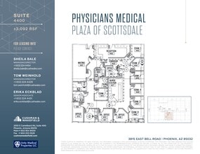3815 E Bell Rd, Phoenix, AZ à louer Plan de site– Image 1 sur 1