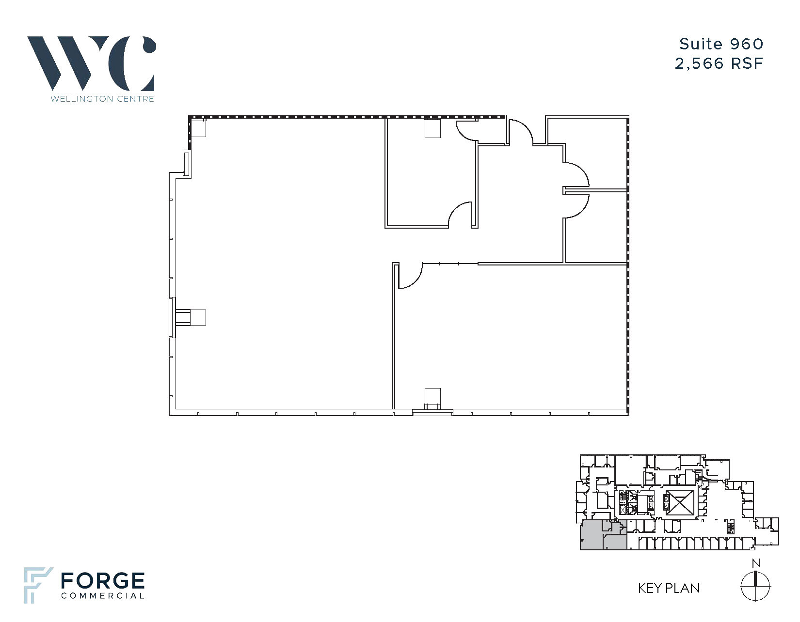 14643 N Dallas Pky, Dallas, TX à louer Plan d’étage– Image 1 sur 2