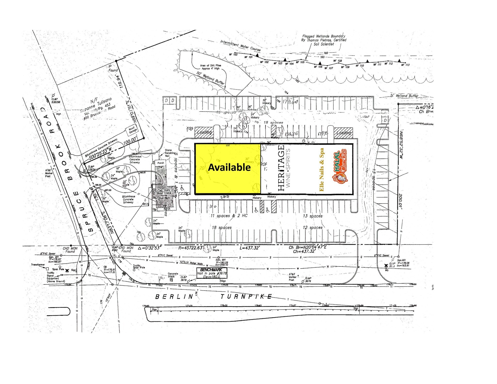 1943 Berlin Tpke, Berlin, CT à louer Plan de site– Image 1 sur 8