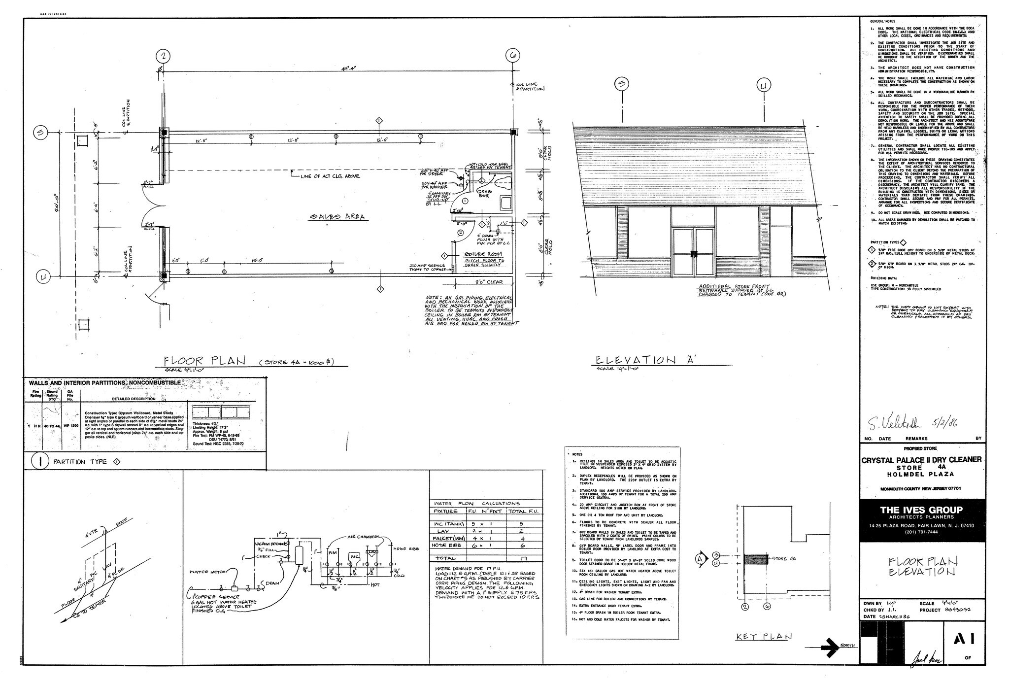2143 State Route 35, Holmdel, NJ à louer Plan de site– Image 1 sur 1