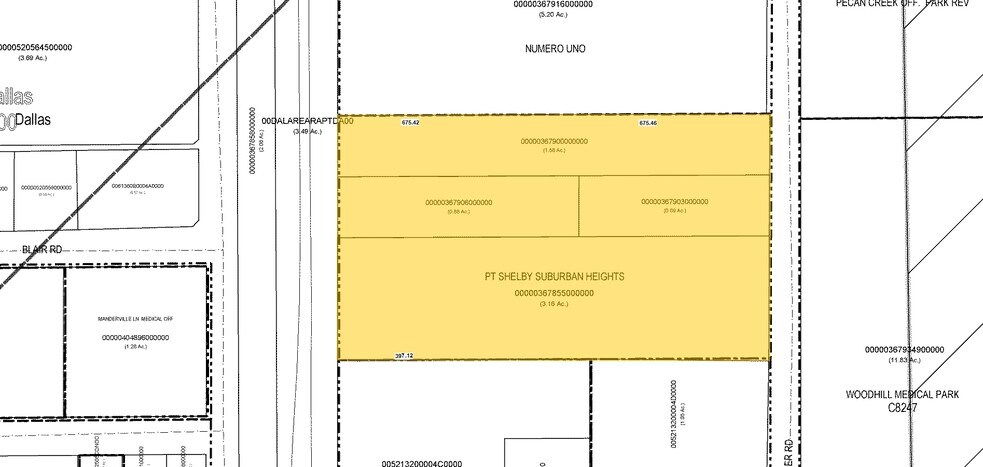 7557 Rambler Rd, Dallas, TX à louer - Plan cadastral – Image 2 sur 38