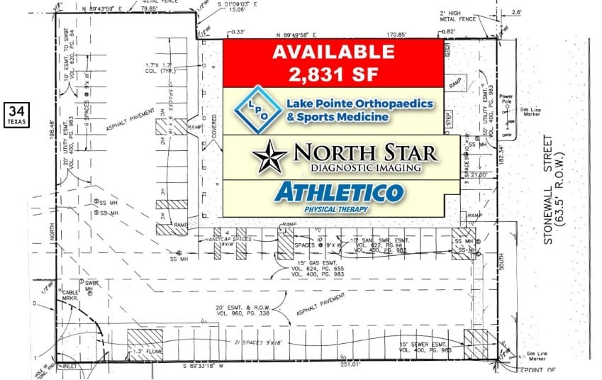 4803 Wesley St, Greenville, TX à louer Plan d’étage– Image 1 sur 1