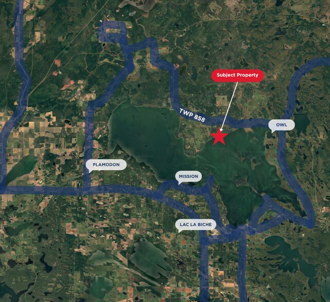 Range Road 142, Lac La Biche, AB à vendre - Aérien – Image 2 sur 4