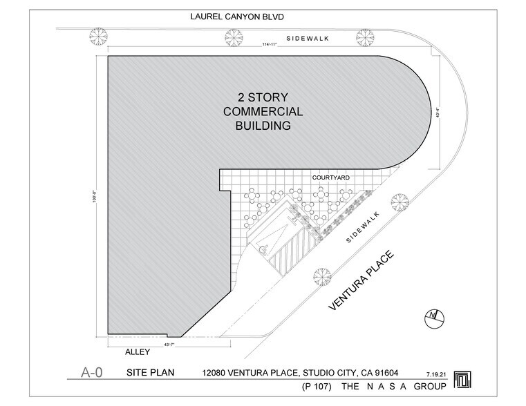 12080 Ventura Pl, Studio City, CA à louer - Plan d’étage – Image 2 sur 5