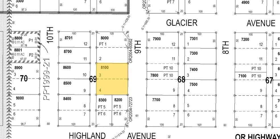 735 SW 9th St, Redmond, OR à louer - Plan cadastral – Image 2 sur 2