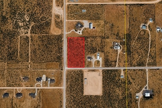 7500 Elkins Rd, Stanton, TX - Vue aérienne vue de carte