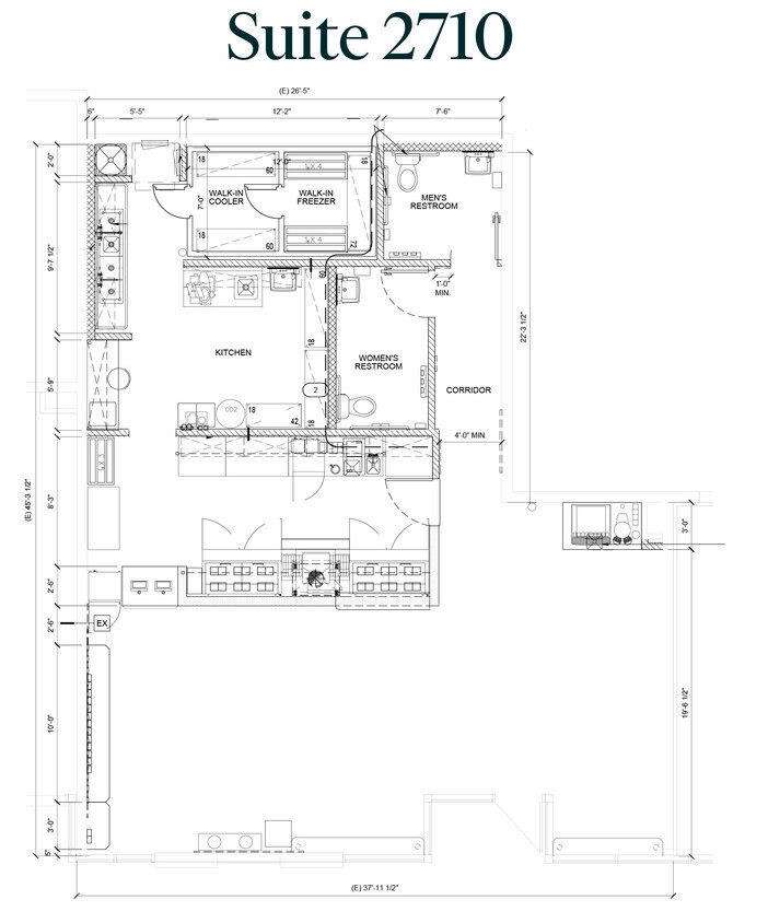 2700 Lincoln Way, Ames, IA à louer Plan d’étage– Image 1 sur 1