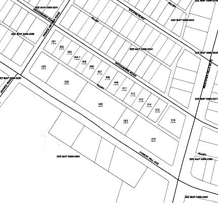 5013-5033 Forest Hill Ave, Richmond, VA à louer - Plan cadastral – Image 3 sur 6