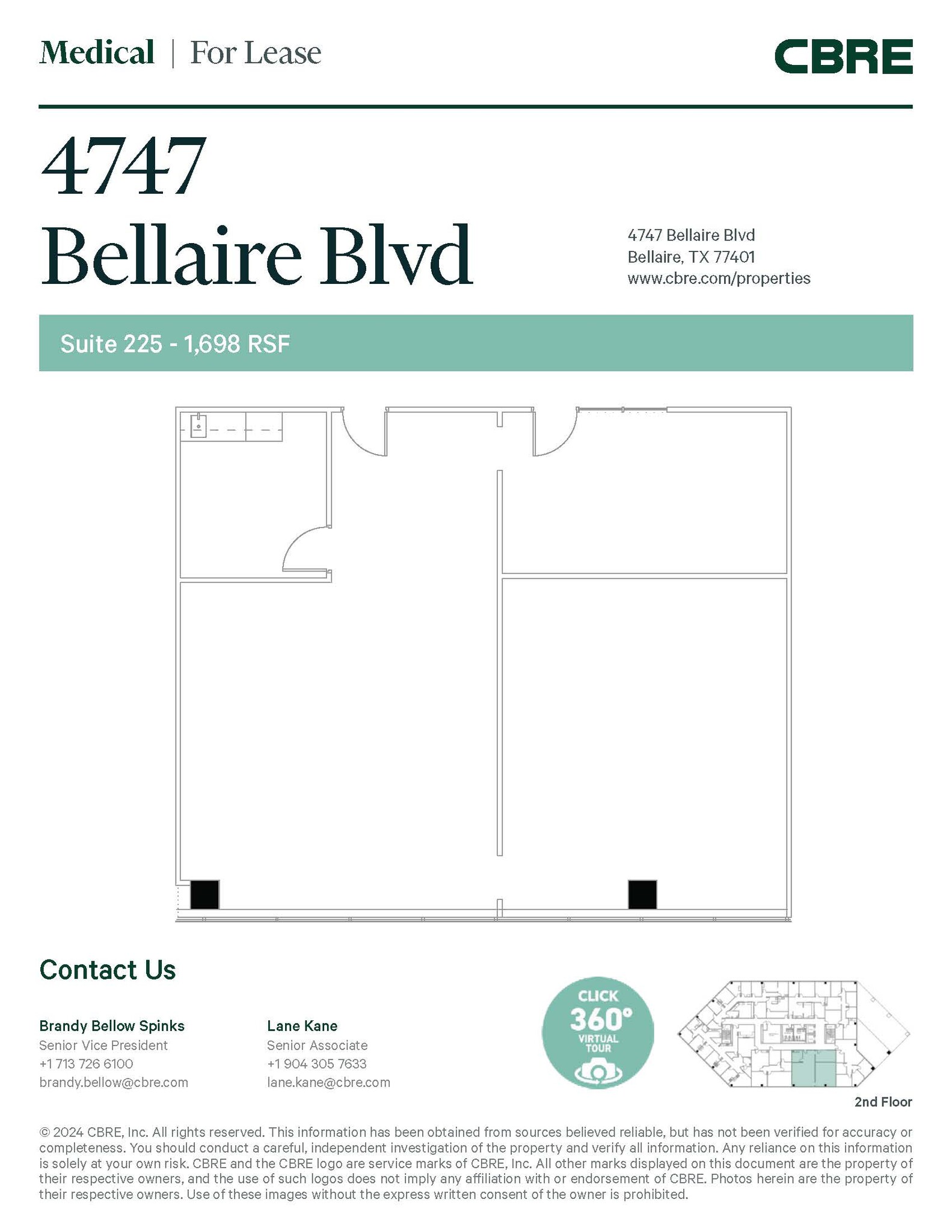 4747 Bellaire Blvd, Bellaire, TX à louer Photo de l’immeuble– Image 1 sur 2